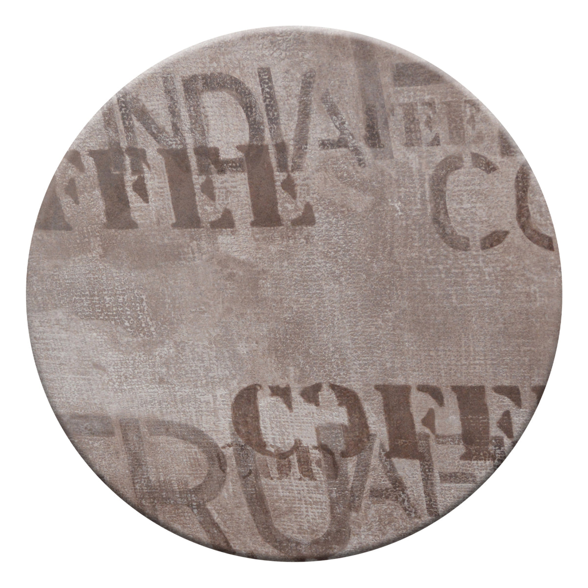 ΕΠΙΦΑΝΕΙΑ ΤΡΑΠΕΖΙΟΥ 710 WERZALIT Φ70 ΣΕ COFFEE BROWN ΧΡΩΜΑ HM5228.06