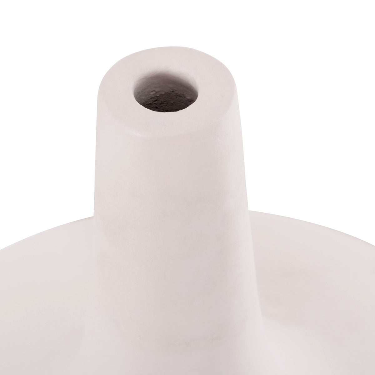 ΕΠΙΤΡΑΠΕΖΙΟ ΔΙΑΚΟΣΜΗΤΙΚΟ ΒΑΖΟ DENI HM4663.02M FIBER CEMENT ΣΕ ΛΕΥΚΟ--Φ30x29.5Υεκ