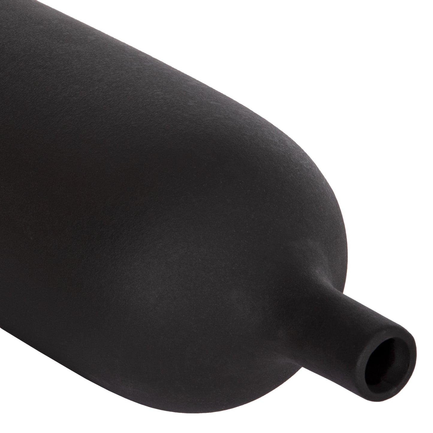 CERAMIC TABLE DECOR GALAD HM4623.02 MATTE BLACK Φ18x57Hcm.