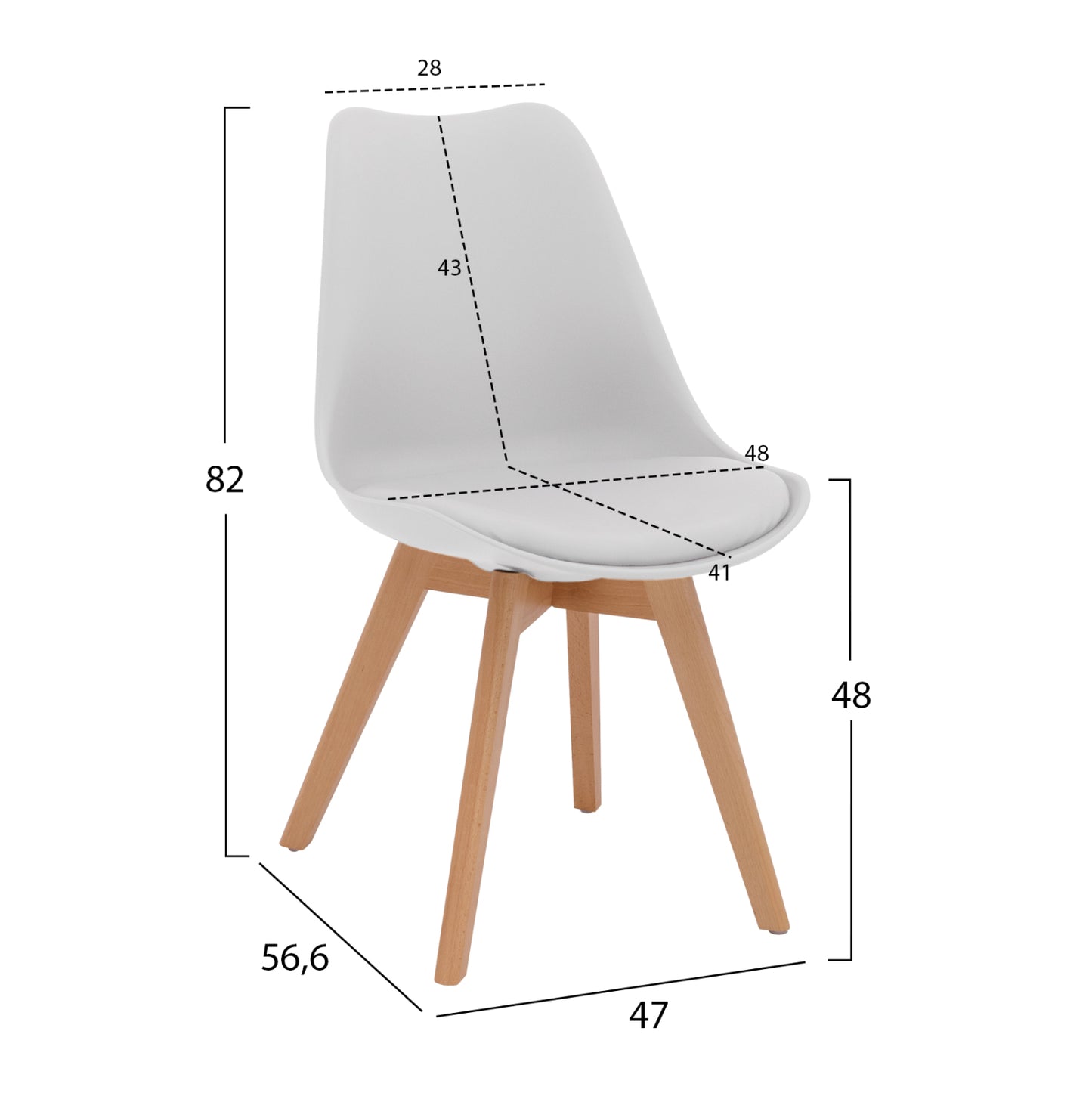 STUDENT PACK 8PCS LIVING ROOM/DINING HM11388