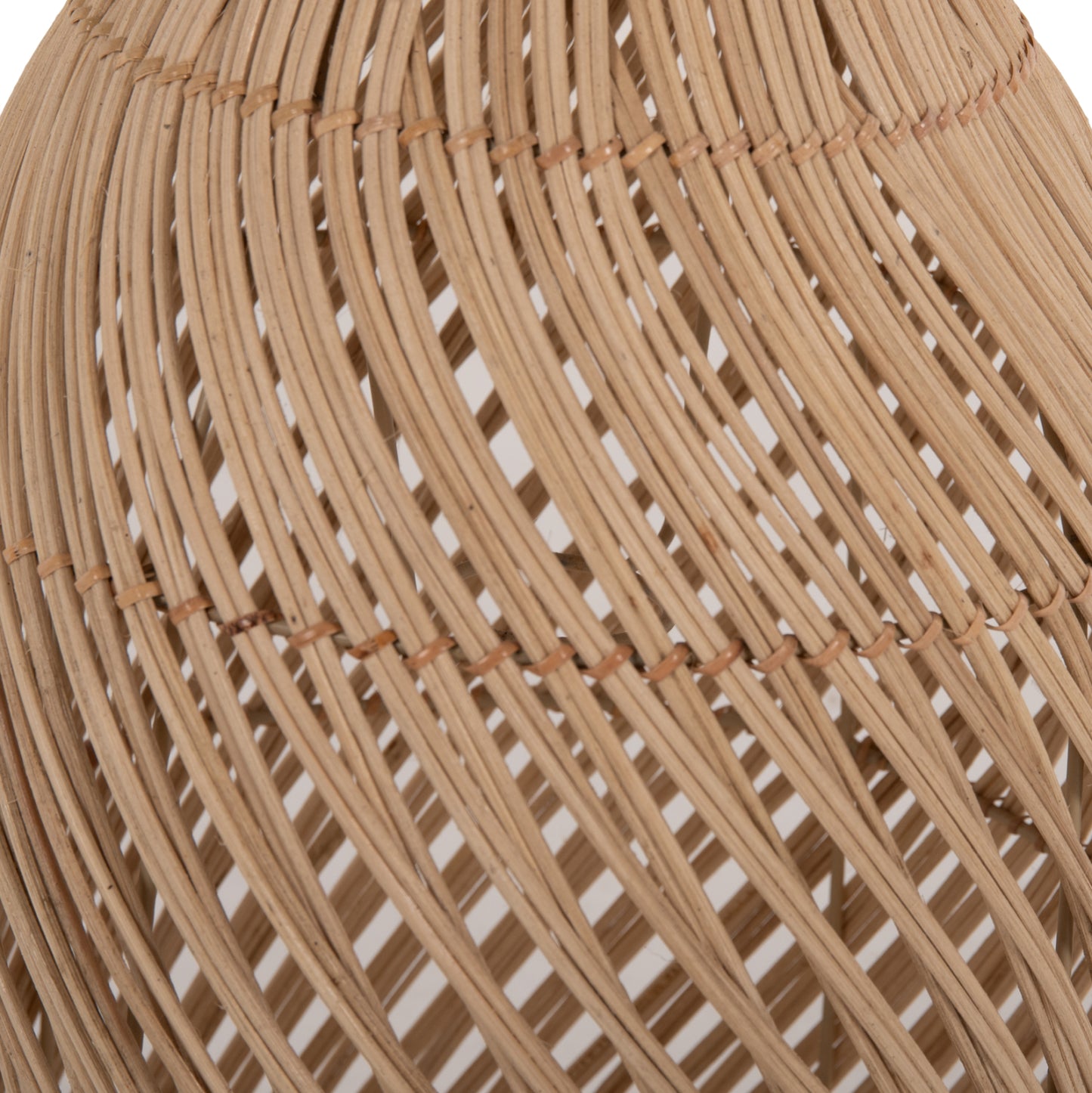 CEILING PENDANT LAMP CARBOY HM7884 NATURAL RATTAN IN NATURAL COLOR Φ28x163.5Hcm.