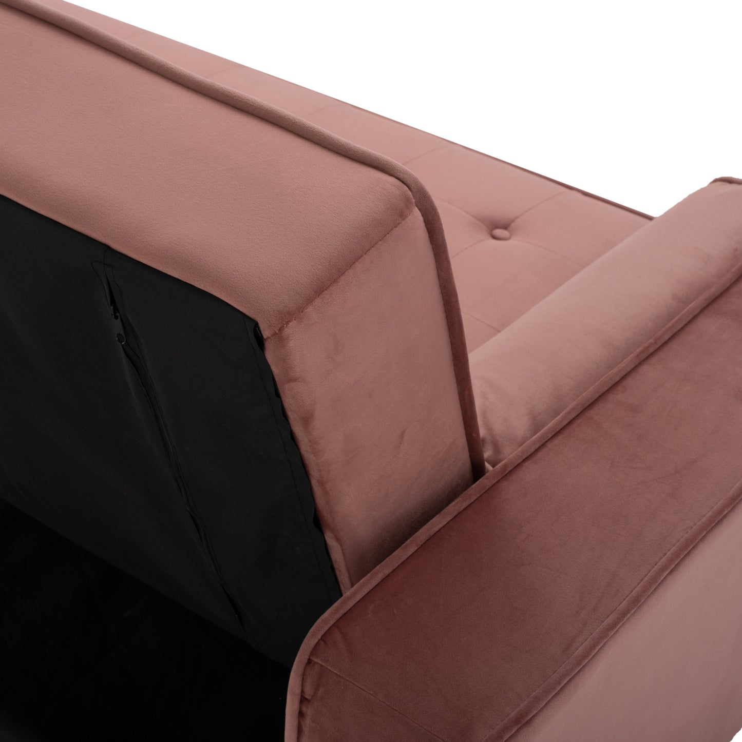 ΚΑΝΑΠΕΣ ΚΡΕΒΑΤΙ SALVADOR HM3150.12 ΒΕΛΟΥΔΟ ΣΑΠΙΟ ΜΗΛΟ 223X90X80Y εκ.