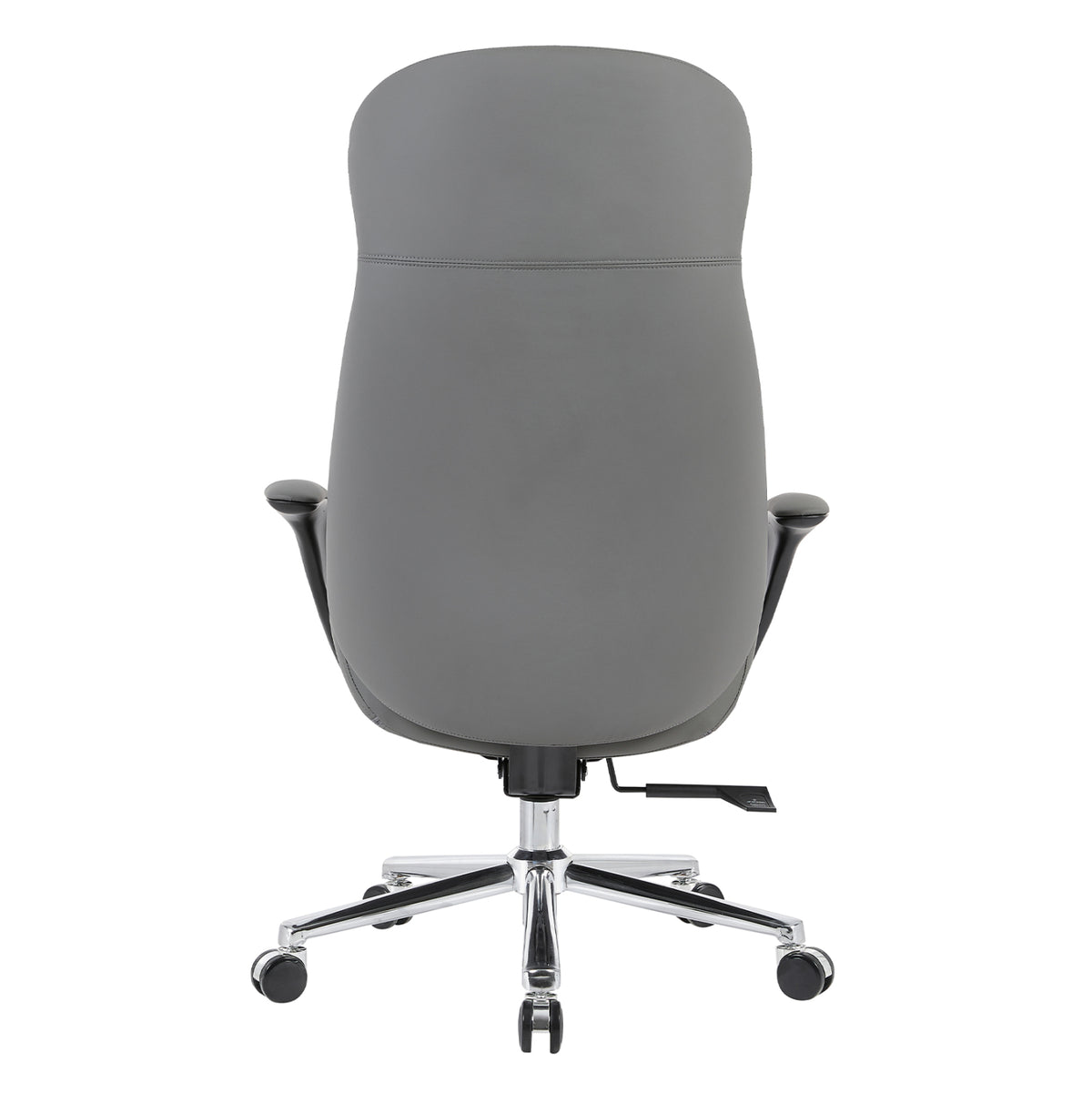 ΚΑΡΕΚΛΑ ΓΡΑΦΕΙΟΥ VELUM HM1233.10 ΓΚΡΙ PU--ΒΑΣΗ ΧΡΩΜΙΟΥ 71x69x116-122Υεκ.
