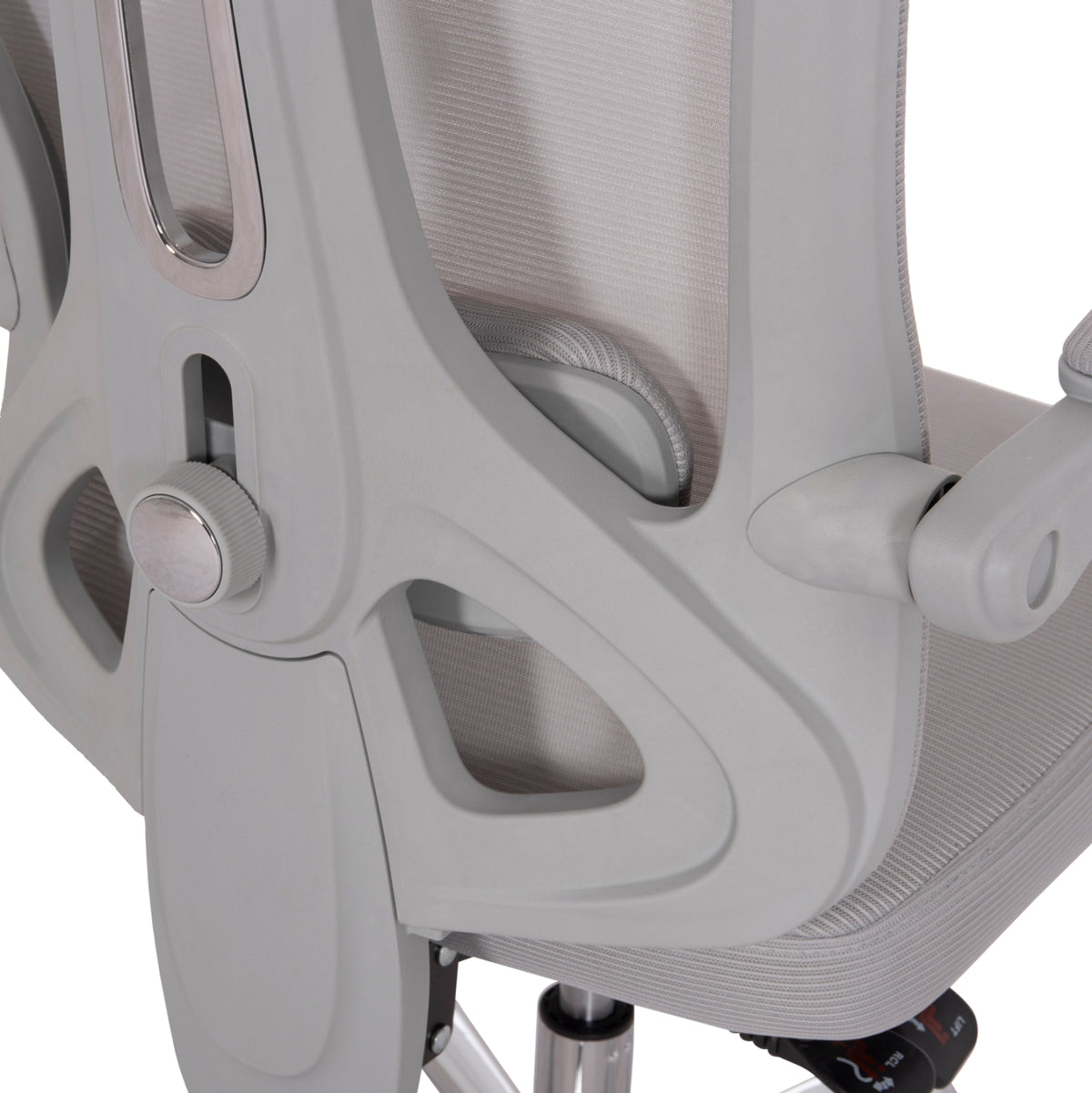 ΚΑΡΕΚΛΑ ΓΡΑΦΕΙΟΥ BARNET HM18258.02 ΓΚΡΙ MESH-ΓΚΡΙ ΣΚΕΛΕΤΟΣ NYLON 61x62x123Υ