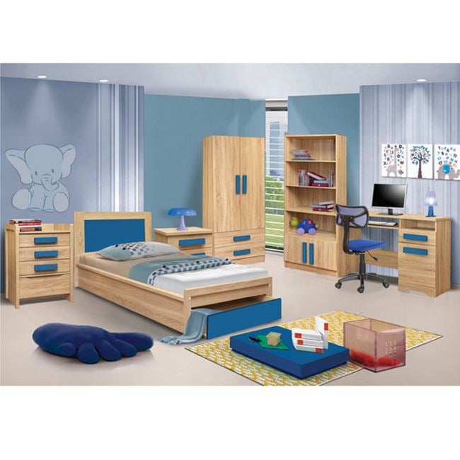 Nightstand table Playroom Sonama-Blue HM331+HM336.01 40Χ48Χ39cm