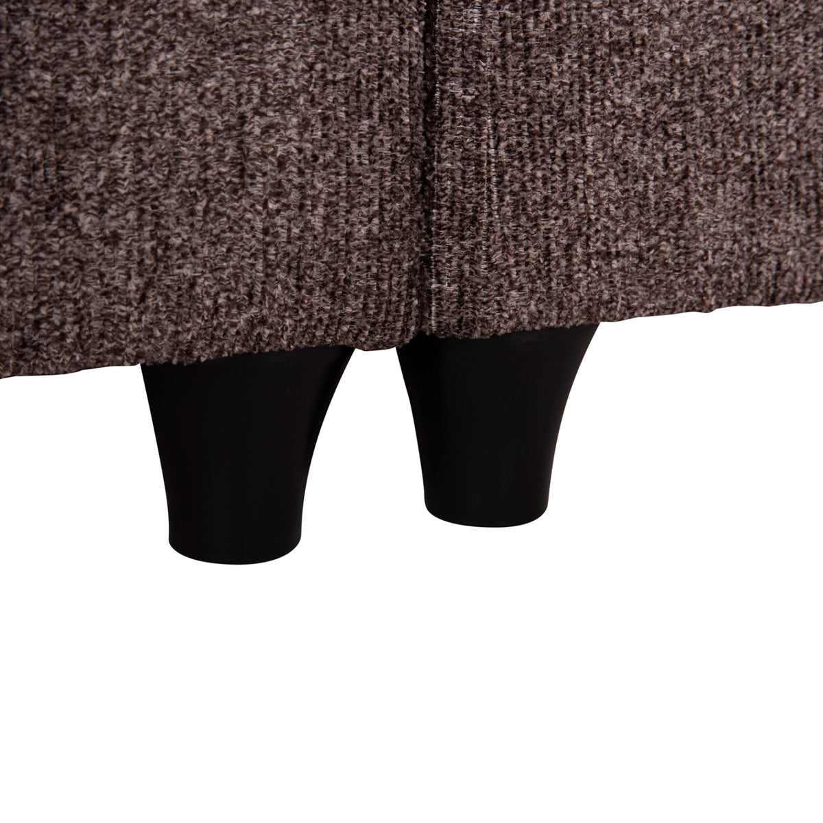 ΚΡEΒΑΤΙ ΔΙΠΛΟ LUTHER HM717.02 ΥΦΑΣΜΑ TEDDY ΚΑΦΕ--ΓΙΑ ΣΤΡΩΜΑ 160x200εκ.