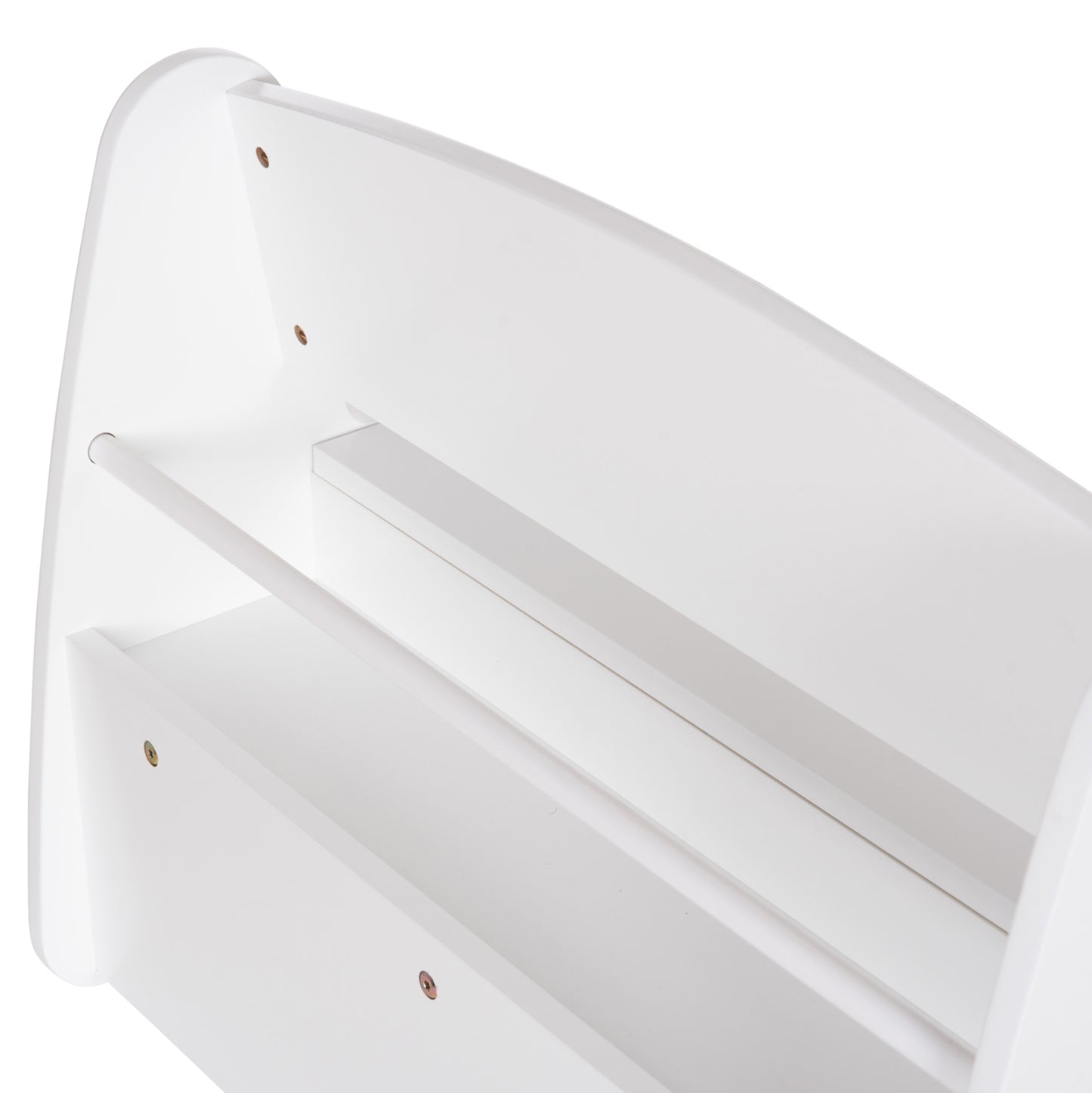 ΠΑΓΚΑΚΙ ΠΑΙΔΙΚΟ ΜΕ ΑΠΟΘ.ΧΩΡΟ RICKI HM18342.03 MDF & ΚΟΝΤΡΑΠΛΑΚΕ ΛΕΥΚΟ 63x43x47Υεκ