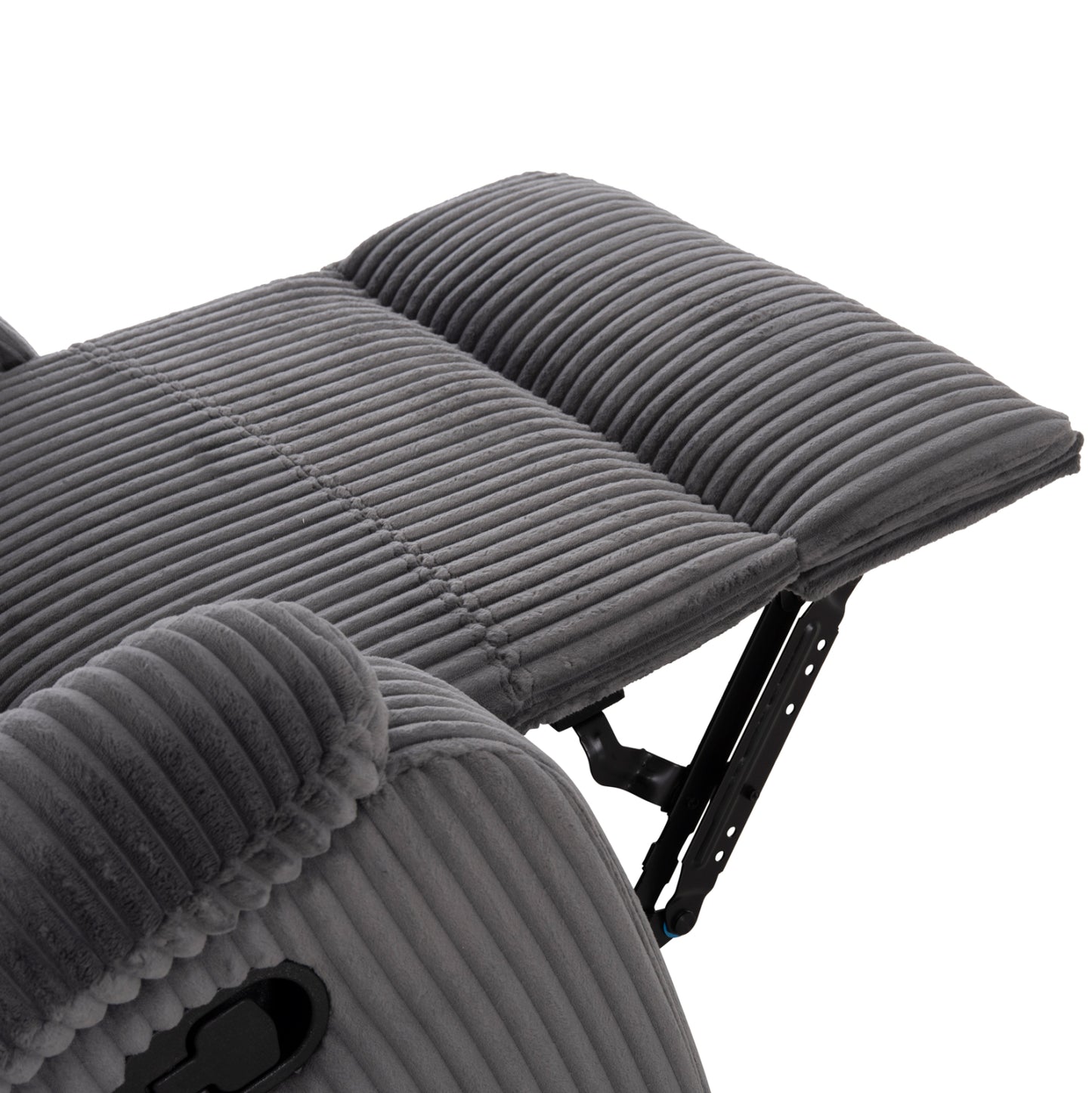 ΠΟΛΥΘΡΟΝΑ RELAX DIONI HM3296.11 ΓΚΡΙ ΡΙΓΕ ΥΦΑΣΜΑ 85x90x100Υεκ.