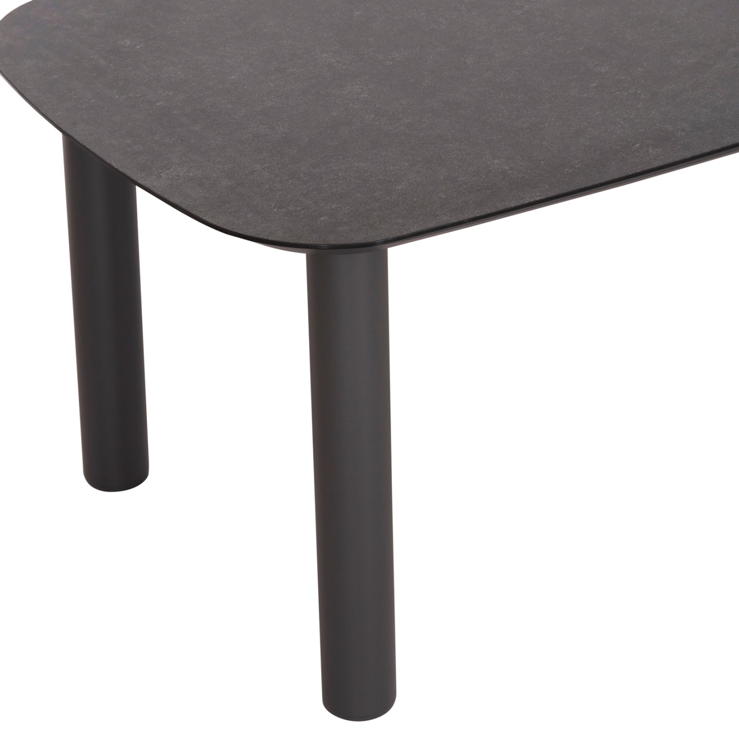 OUTDOOR DINING SET 7PCS SENTI HM10908.01 ALUMINUM & OLEFIN CUSHION COVERS---GREY