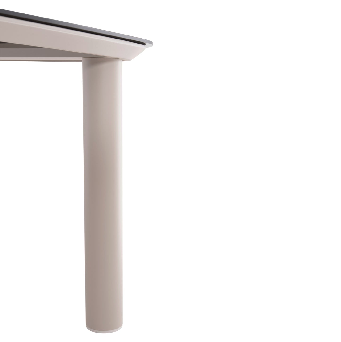 OUTDOOR DINING SET 7PCS SHANKS HM10909.02 ALUMINUM IN CREAM WHITE-BEIGE OLEFIN CUSHION COVERS