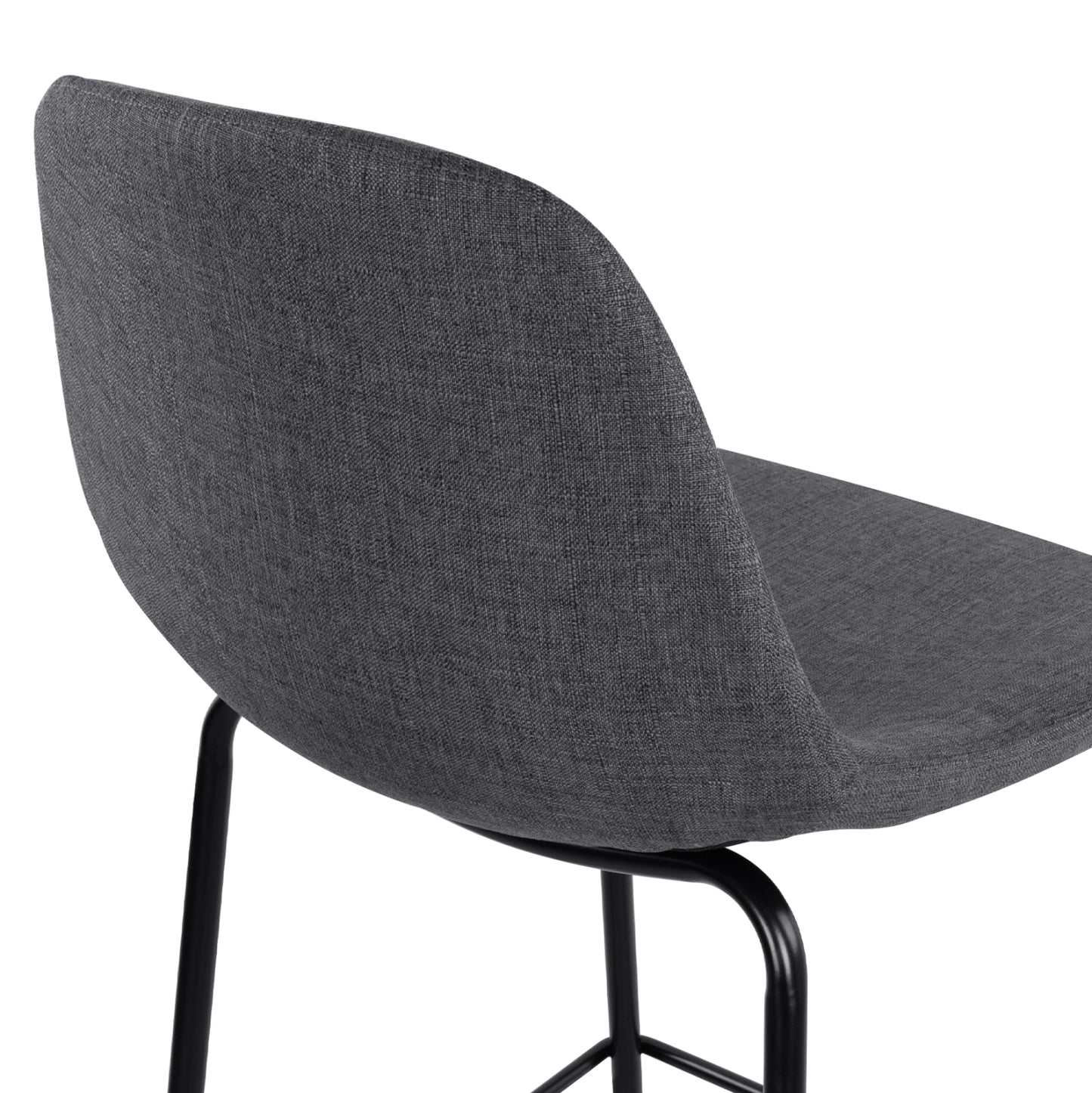 ΣΚΑΜΠΟ VINCENT HM9298.10 ΜΕΣΑΙΟΥ ΥΨΟΥΣ ΓΚΡΙ ΜΕ ΜΕΤΑΛΛΙΚΑ ΠΟΔΙΑ 47x51x96 εκ.
