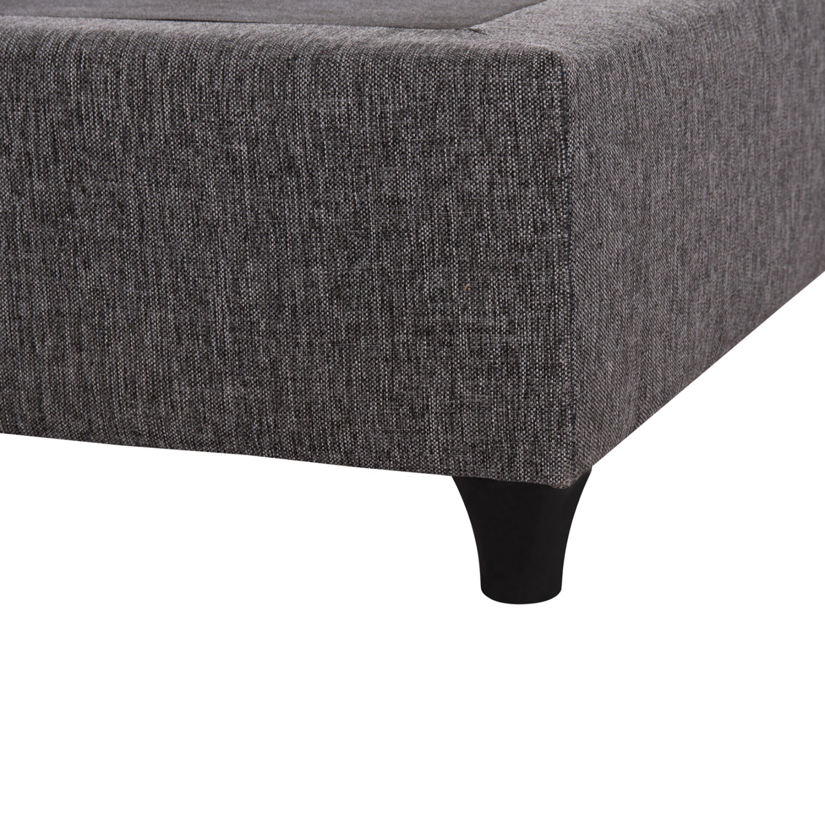 ΥΠΟΣΤΡΩΜΑ/ΚΡΕΒΑΤΙ KING-SIZE SIGGY HM21218 ΓΚΡΙ ΥΦΑΣΜΑ--ΓΙΑ 180x200εκ.