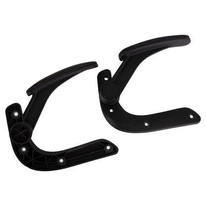 REPLACEMENT FLIP-UP ARMS 2PCS SET FOR OFFICE CHAIR HM1197.01 BLACK