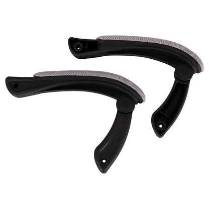 REPLACEMENT ARMS 2PCS SET FOR OFFICE CHAIR HM1196.02 BLACK/GREY