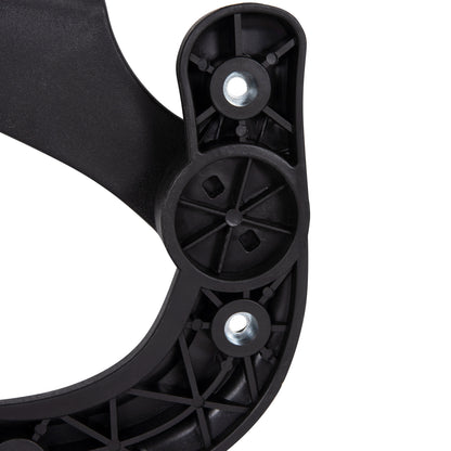REPLACEMENT ARMS SET 2PCS FOR OFFICE CHAIR HM1201 BLACK