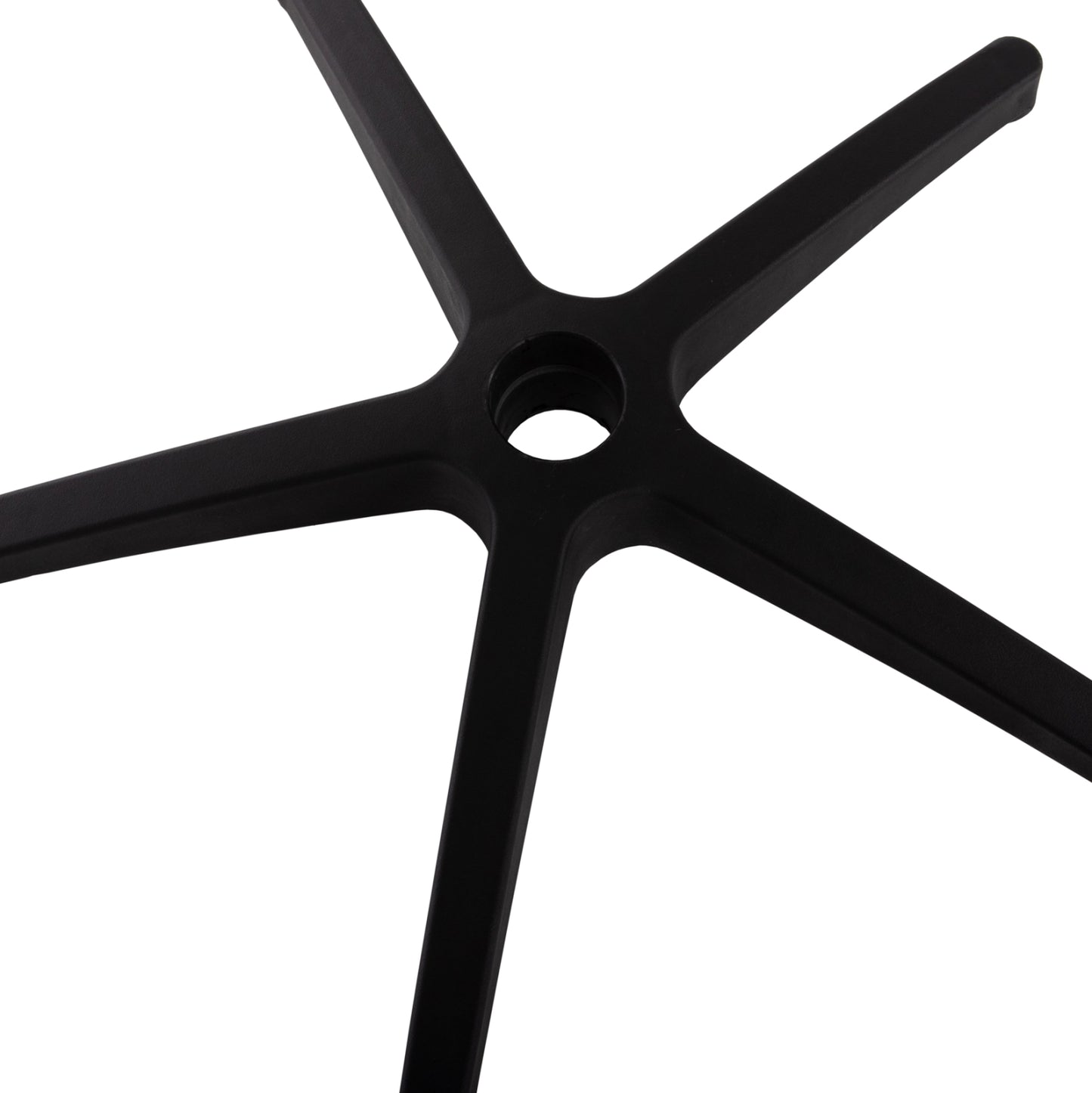 SPARE PART BASE FOR OFFICE CHAIR HM1199--BLACK NYLON  28cm SPOKE