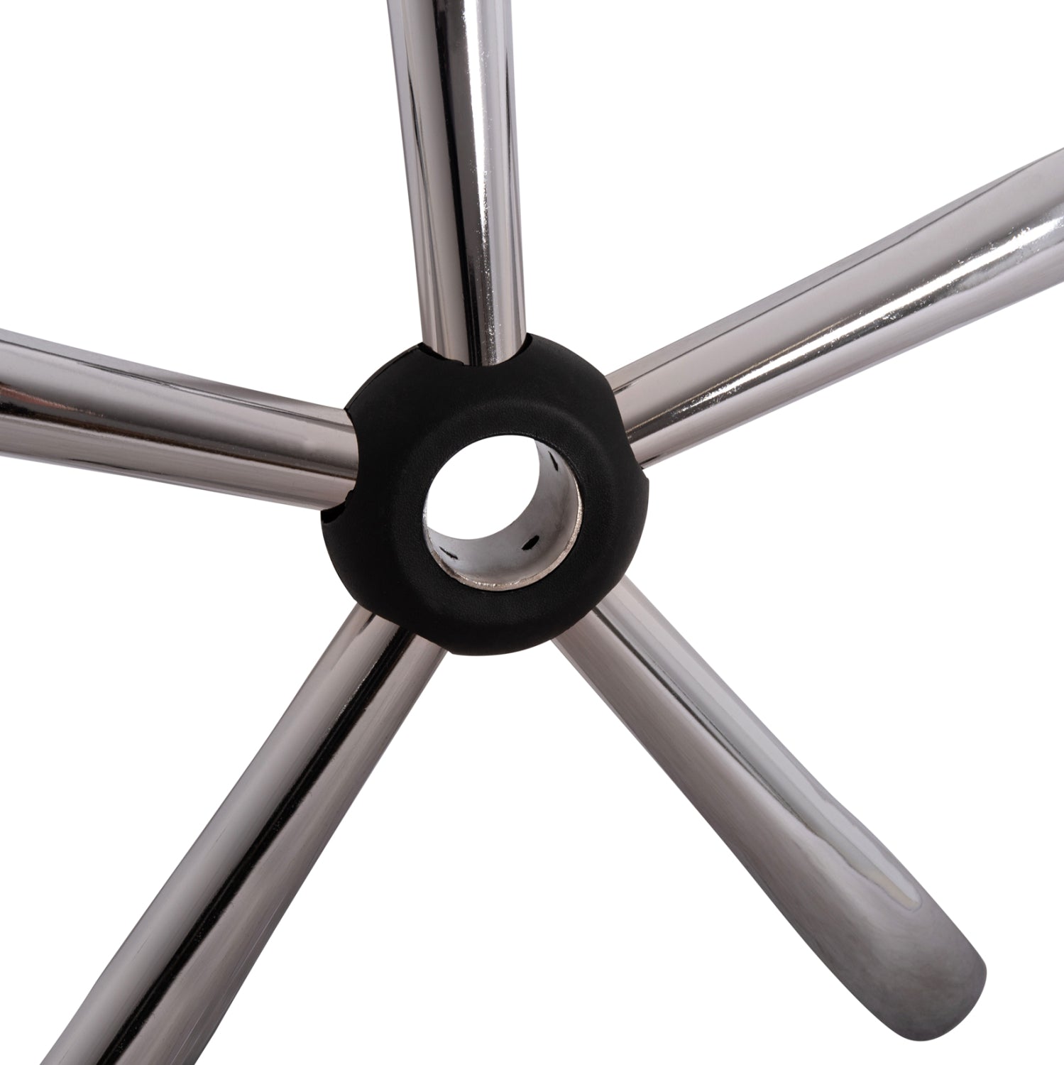 SPARE PART BASE FOR OFFICE CHAIR HM1202--CHROMED METAL  29cm SPOKE