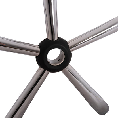 SPARE PART BASE FOR OFFICE CHAIR HM1202--CHROMED METAL  29cm SPOKE