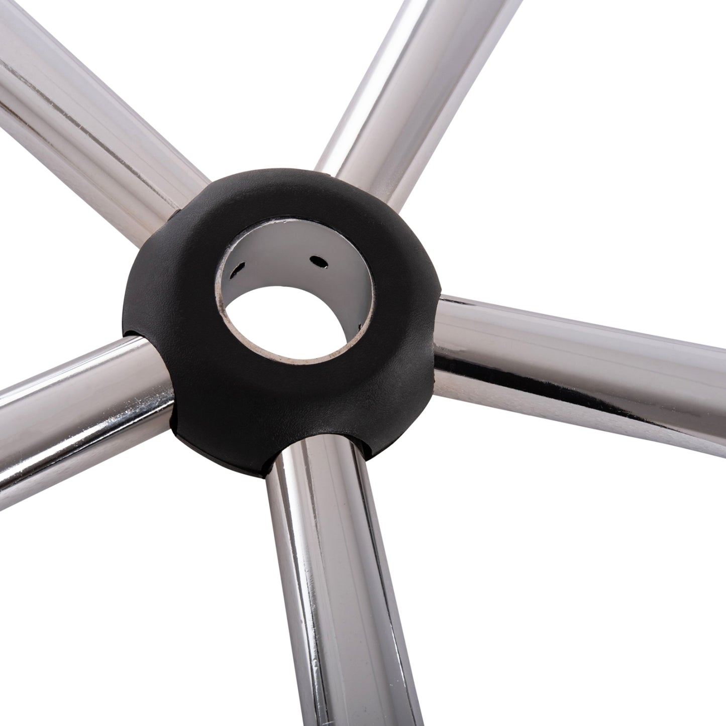 SPARE PART BASE FOR OFFICE CHAIR HM1202--CHROMED METAL  29cm SPOKE
