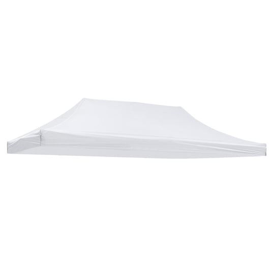REPLACEMENT SHADE FABRIC FOR HM6312 GAZEBO---WHITE--3x6m
