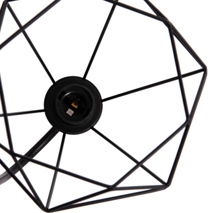 WALL SCONCE MILID HM4468 METAL IN BLACK 20x27x28Hcm.