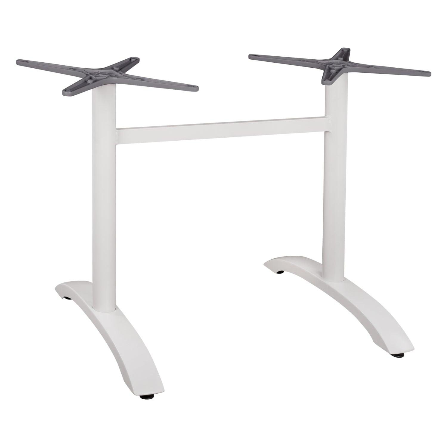 ALUMINUM base 2 legs HM461.02 White 78,5x60x73