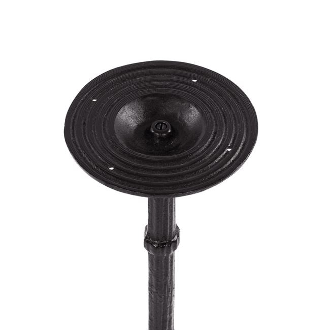 Base from cast iron HM441 in black color 43x43