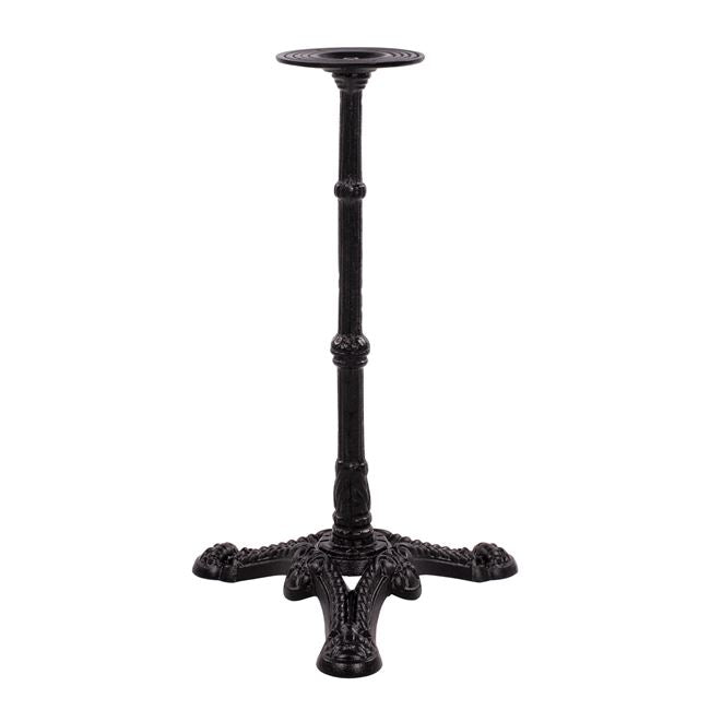 Base from cast iron HM441 in black color 43x43