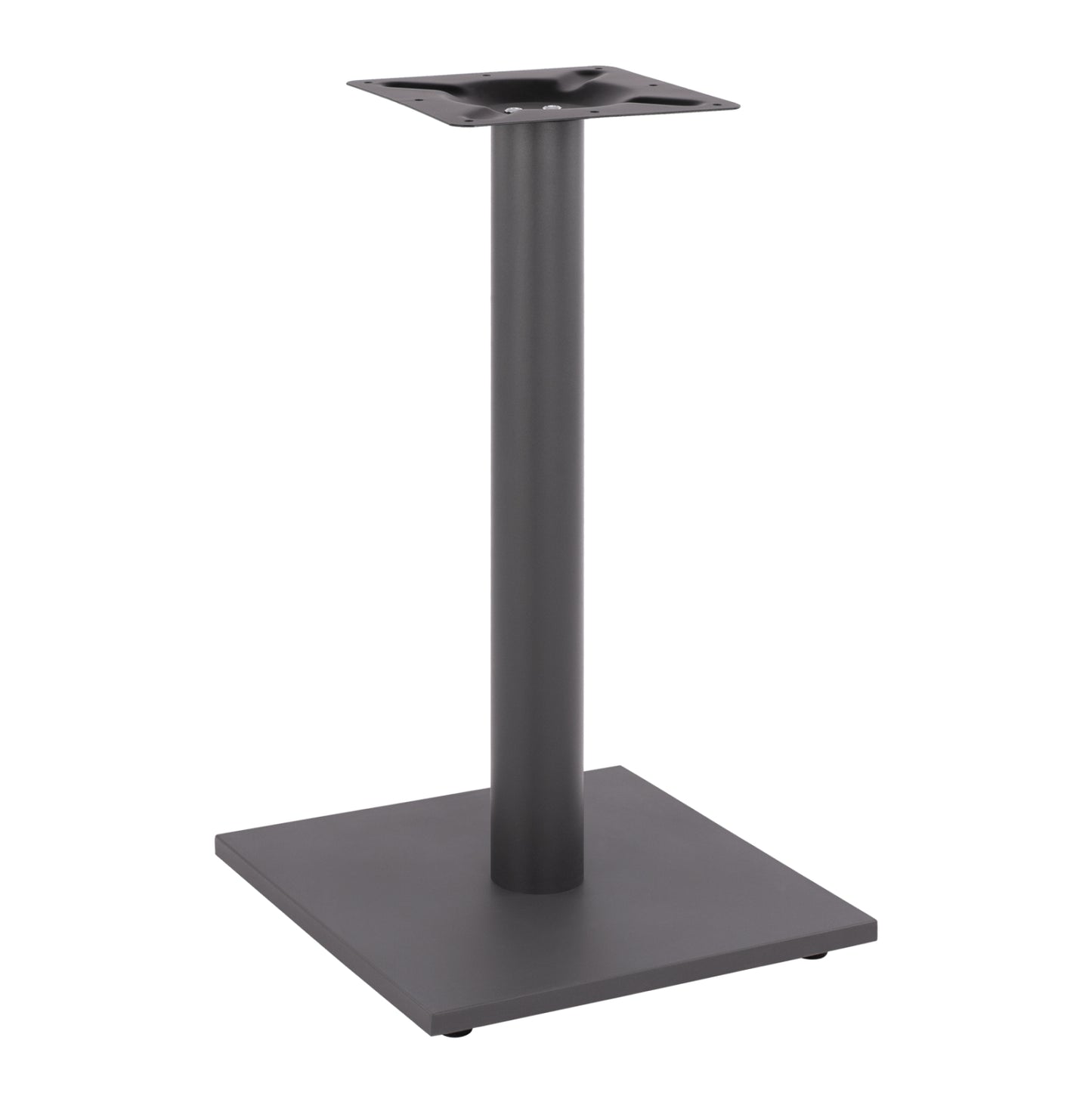 Base metallic Grey 40x40x72 with adjusters HM421.20