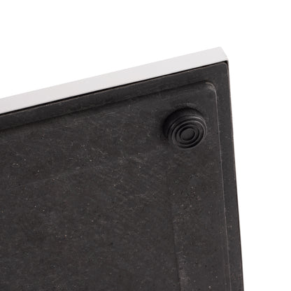 Base metallic White matte 40x40x72 with adjusters HM421.12