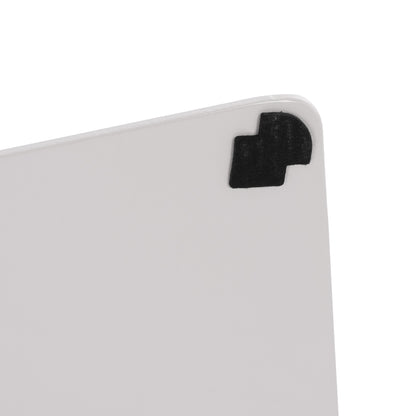 Base metallic White matte 40x40x72 HM414.12