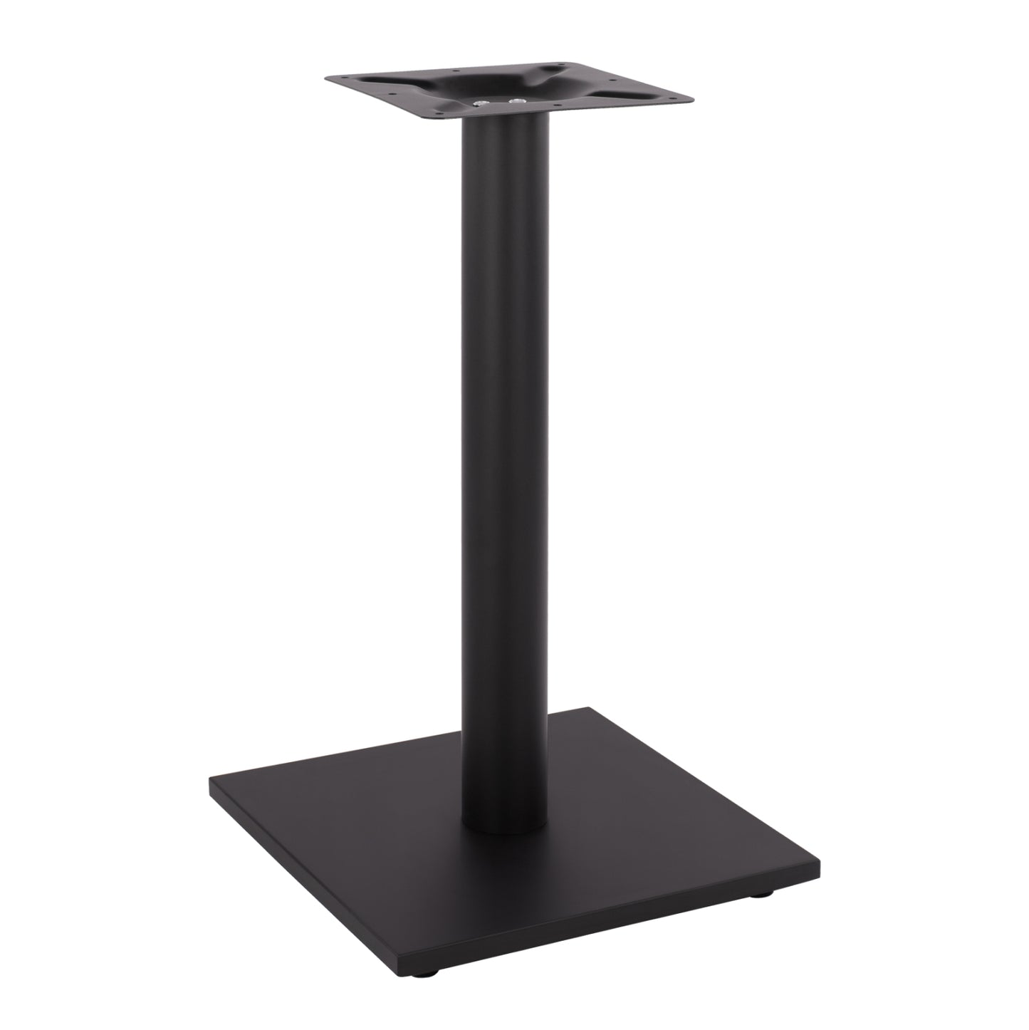 Base metallic Black matte 40x40x72 with adjusters HM421.11