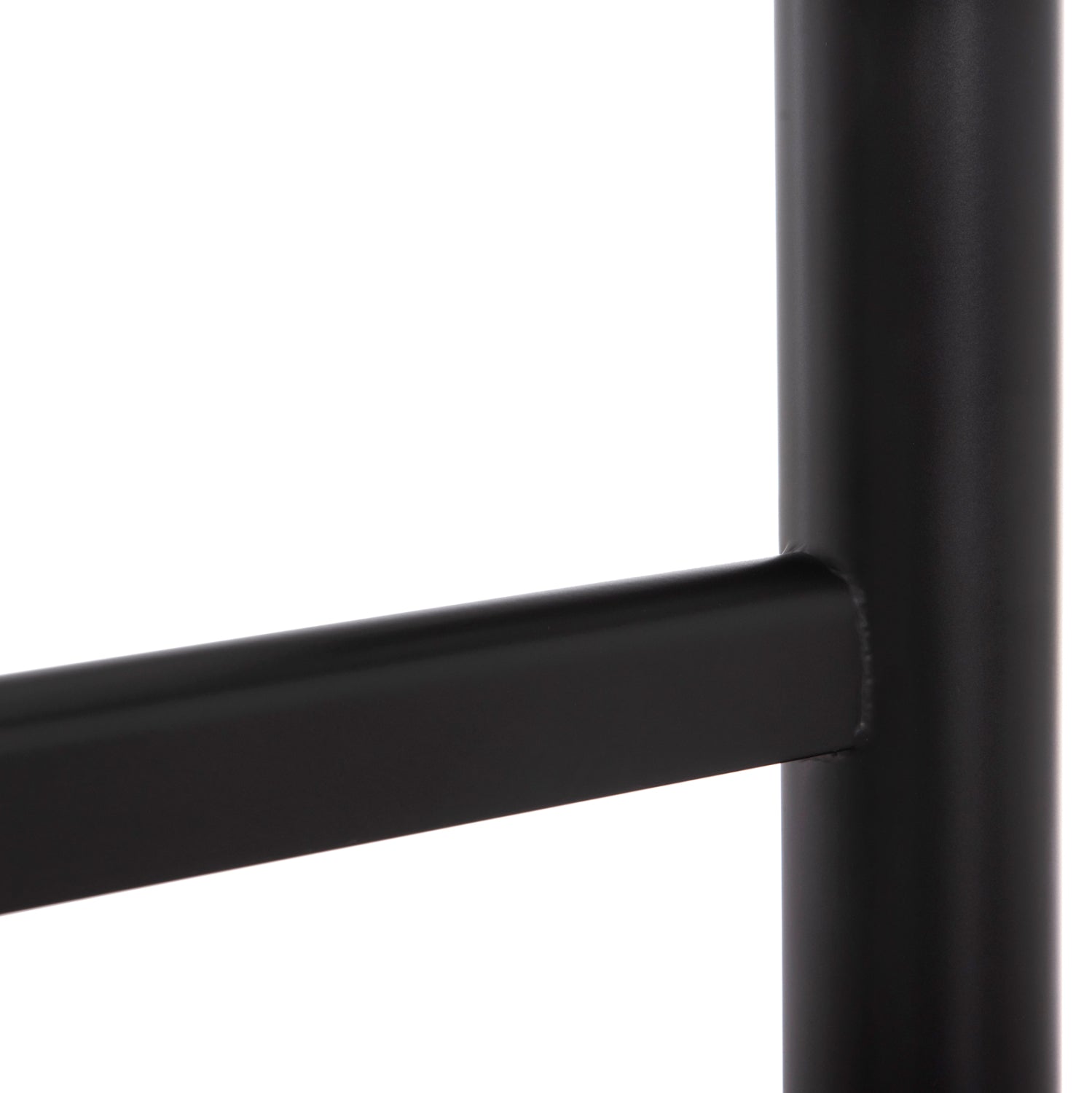 BASE FOR TABLE HM468.11 ALUMINUM DOUBLE IN MATTE BLACK WITH HEIGHT ADJUSTERS 100Χ40Χ73Hcm.