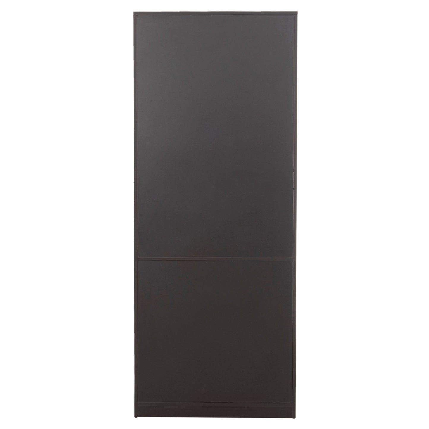 PROFESSIONAL OFFICE BOOKCASE ROSEWOOD HM2089 MELAMINE IN GREY-WENGE 80x40x200Hcm