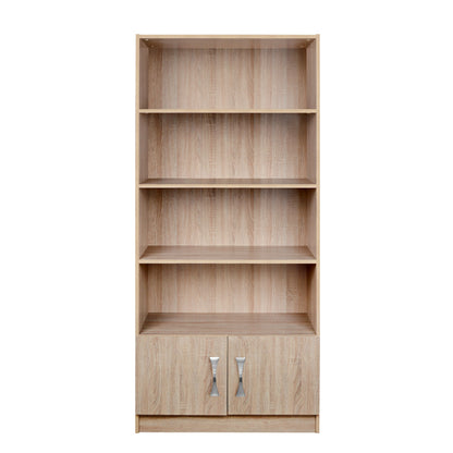 ΒΙΒΛΙΟΘΗΚΗ PLAYROOM HM332 SONAMA 80X30X180εκ. ΧΩΡΙΣ ΧΕΡΟΥΛΙΑ