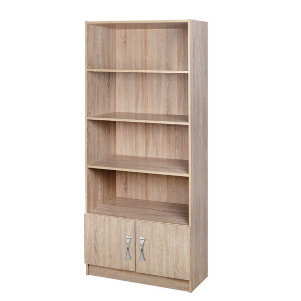 ΒΙΒΛΙΟΘΗΚΗ PLAYROOM HM332 SONAMA 80X30X180εκ. ΧΩΡΙΣ ΧΕΡΟΥΛΙΑ