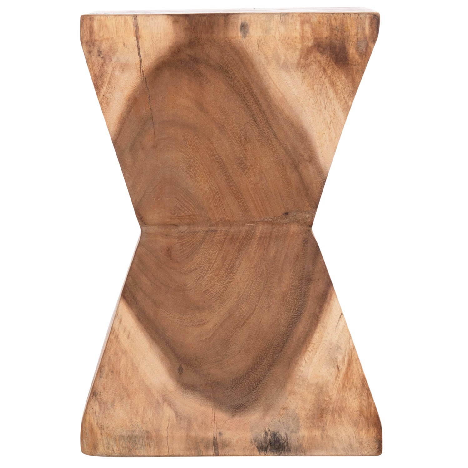 SIDE STOOL ANVIL HM9756.11 SUAR WOOD IN NATURAL 31x31x45Hcm.