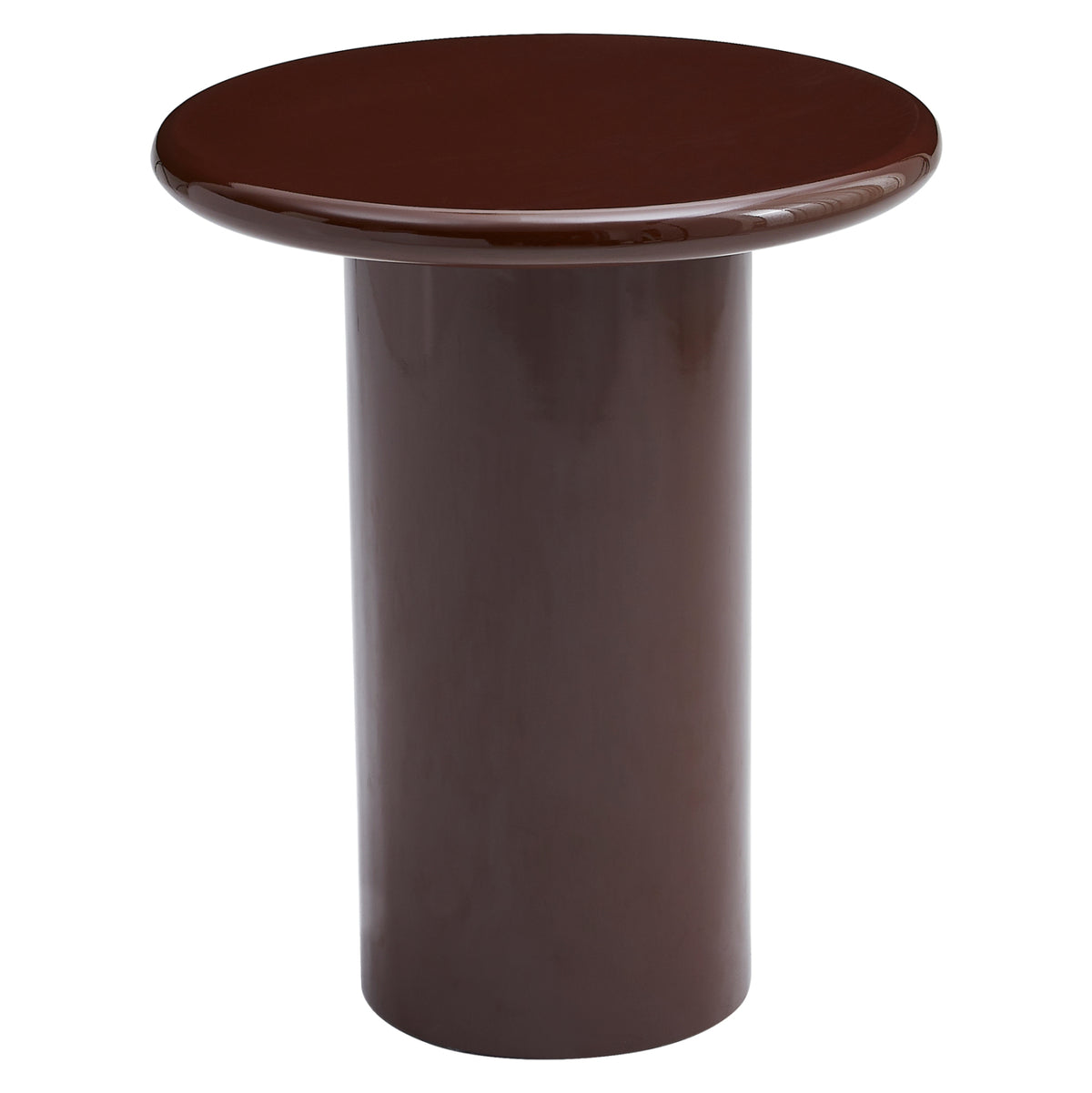 ΒΟΗΘΗΤΙΚΟ ΤΡΑΠΕΖΑΚΙ SOLNA HM18455.06 MDF ΣΕ GLOSSY ΚΟΚΚΙΝΟ Φ50x59Υεκ