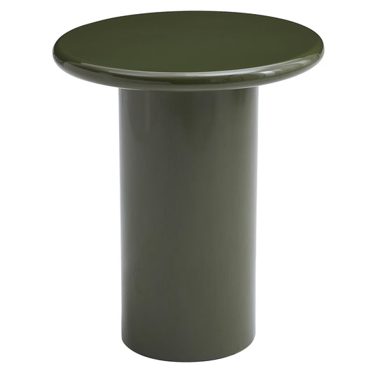 ΒΟΗΘΗΤΙΚΟ ΤΡΑΠΕΖΑΚΙ SOLNA HM18455.07 MDF ΣΕ GLOSSY ΠΡΑΣΙΝΟ Φ50x59Υεκ