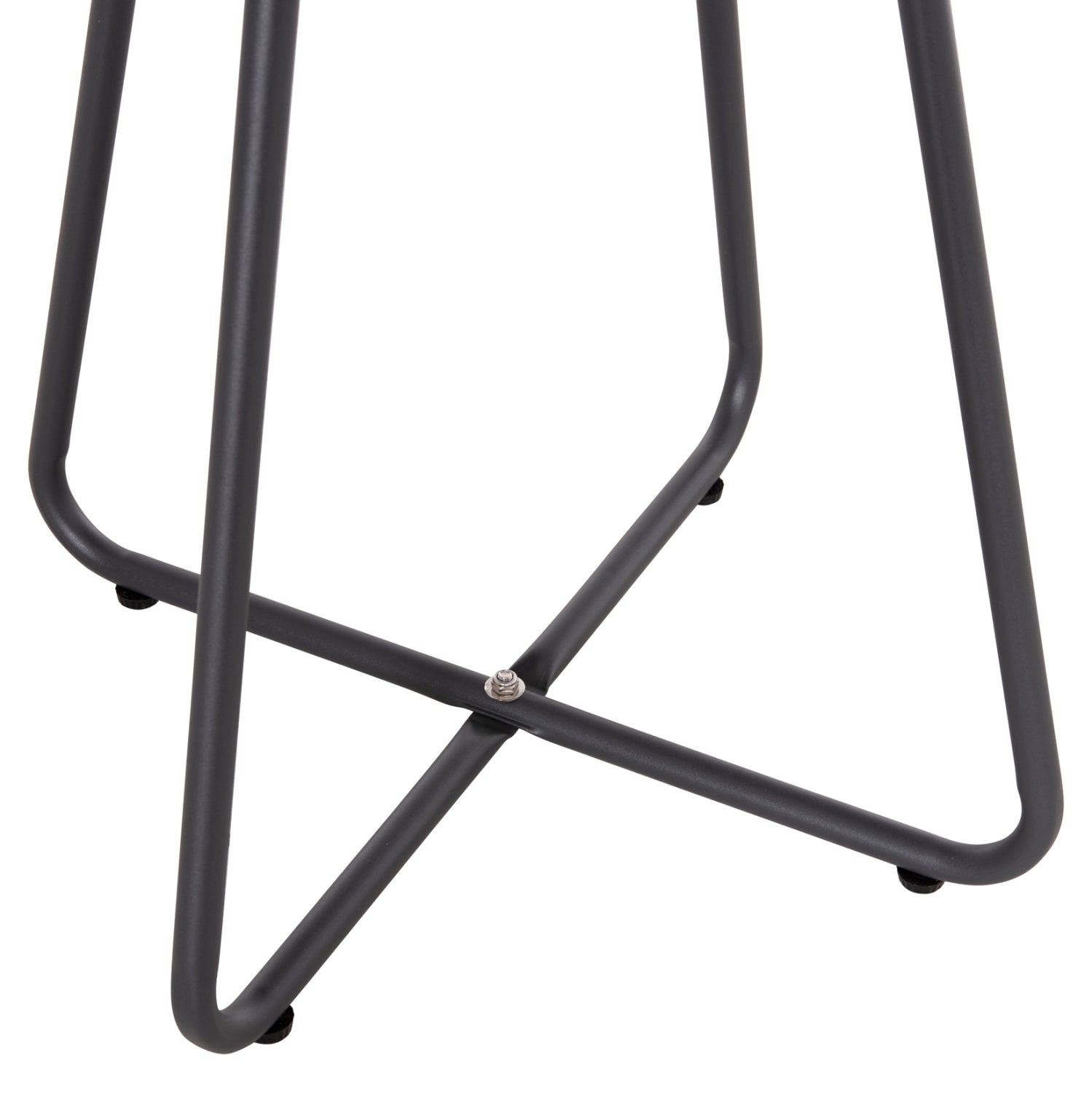 SIDE TABLE ROUND SAMMON HM6271.01 METAL IN GREY COLOR Φ45x50Hcm.
