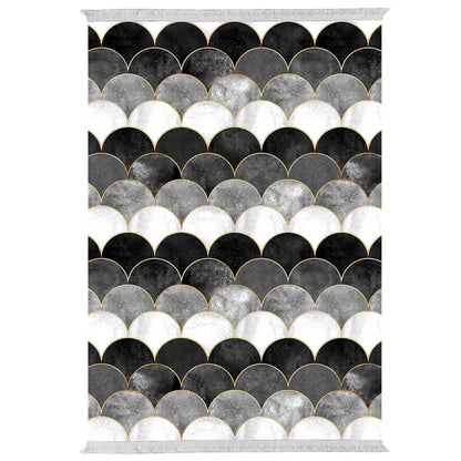 LIVING ROOM CARPET WITH FRINGES JOSIANE HM7675.33 MULTICOLOR 160X230