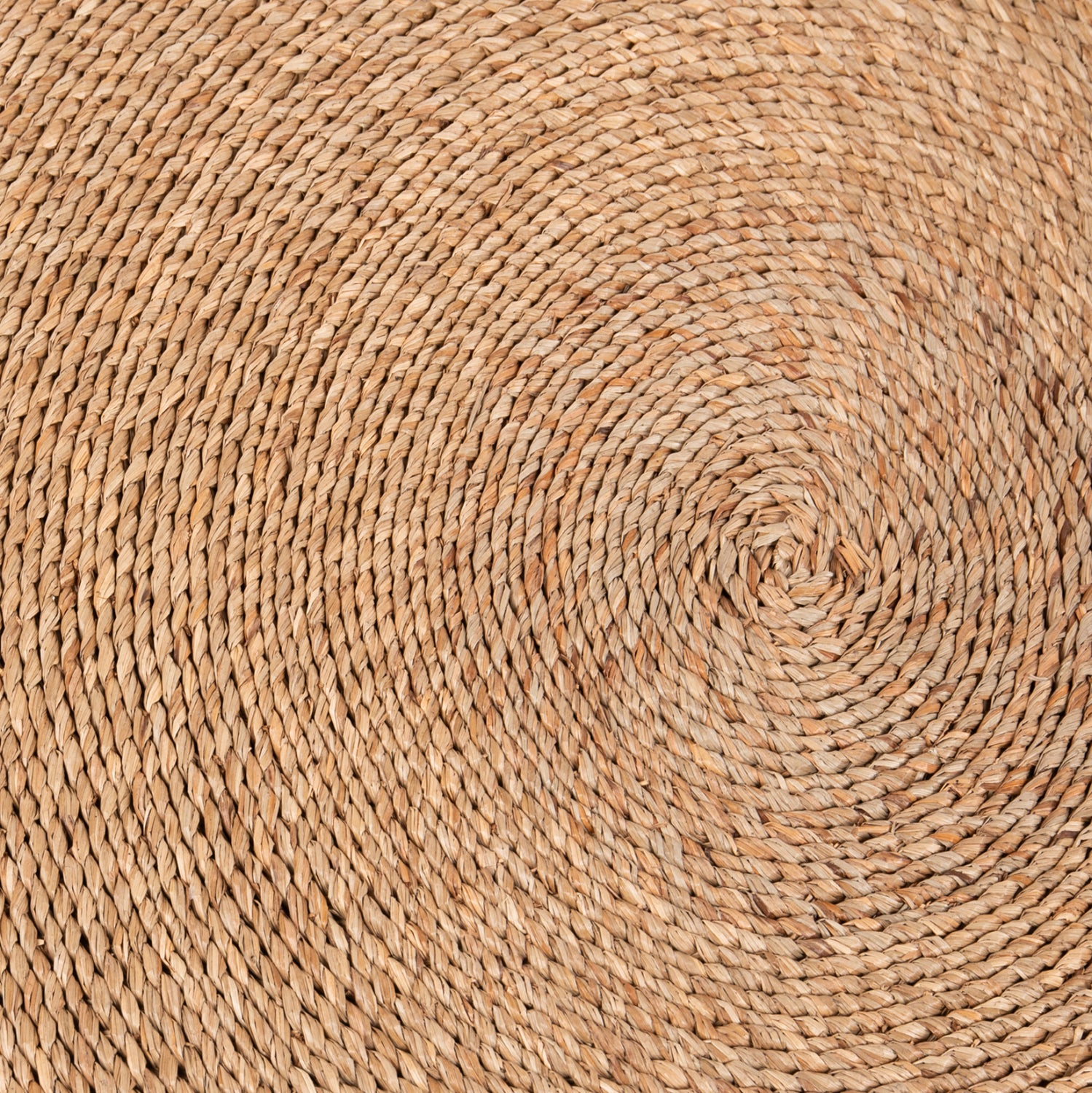 ROUND RUG CRATER HM7848 MENDONG GRASS IN NATURAL COLOR Φ120cm.