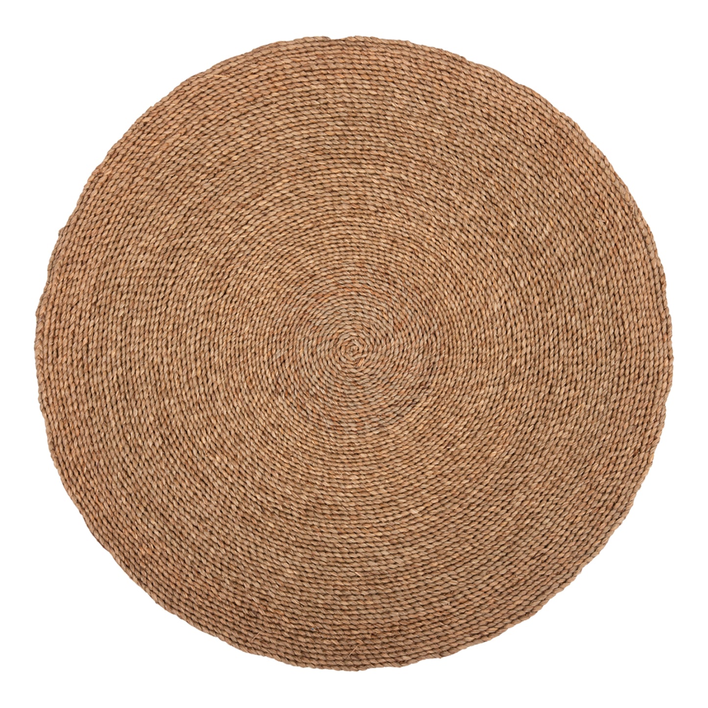 ROUND RUG CRATER HM7847 MENDONG GRASS IN NATURAL COLOR Φ100cm.