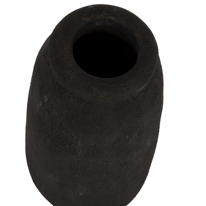DECOR VASES 3PCS HM7711 TERRACOTTA FOSSIL GREY