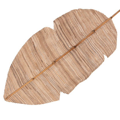 DECORATIVE LEAF ΗΜ7873 WATER HYACINTH IN NATURAL COLORING 32x200x3 cm.