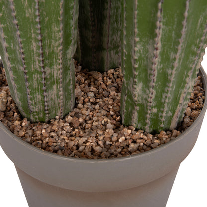 DECORATIVE SYNTHETIC PLANT IN POT HM4745 CACTUS Φ17.5x144Hcm.