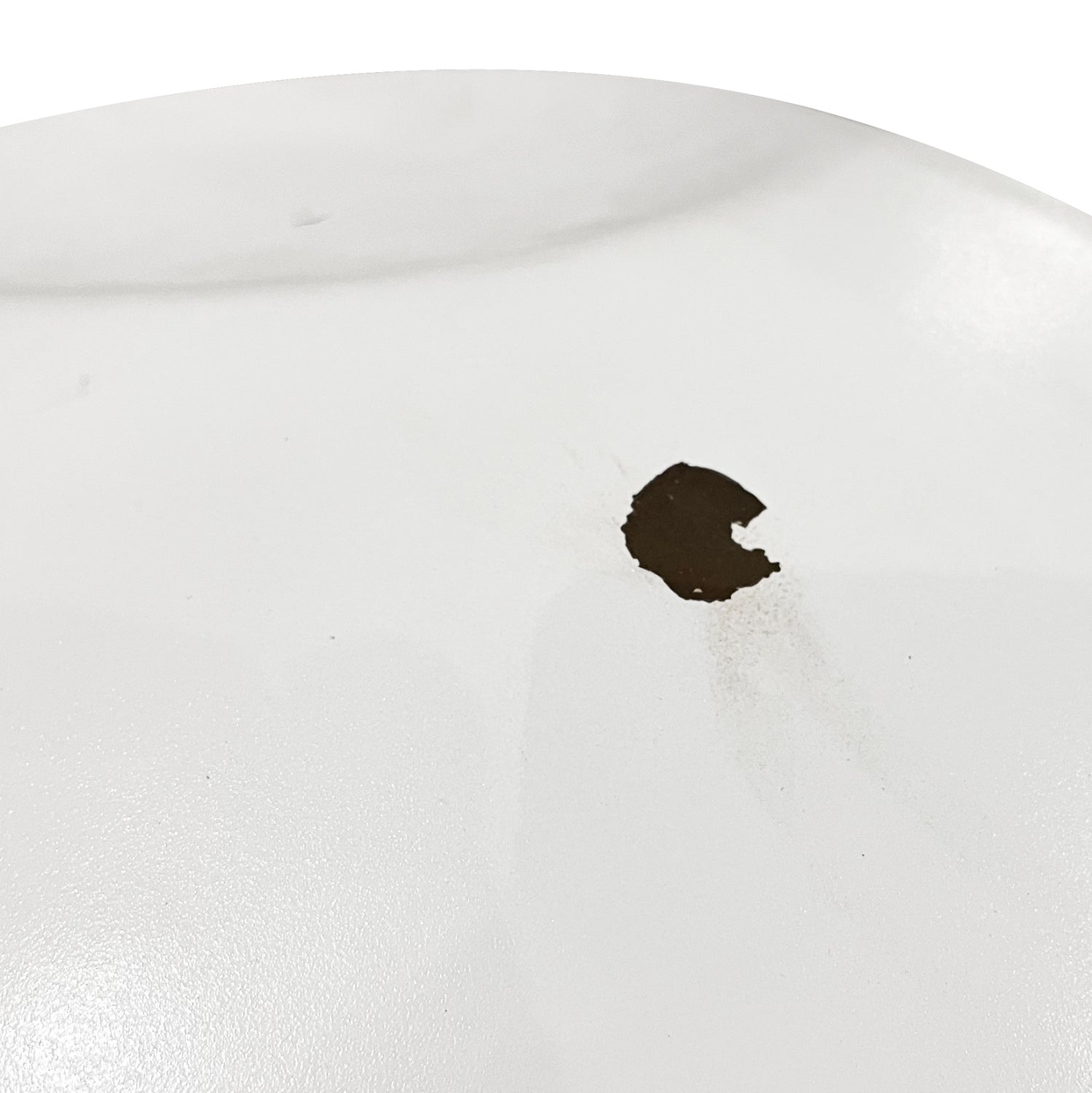 ROUND COFFEE TABLE BOWL HM8717.23 WHITE WITH ACACIA WOOD TOP Φ91x38,5Hcm. Β'RATED