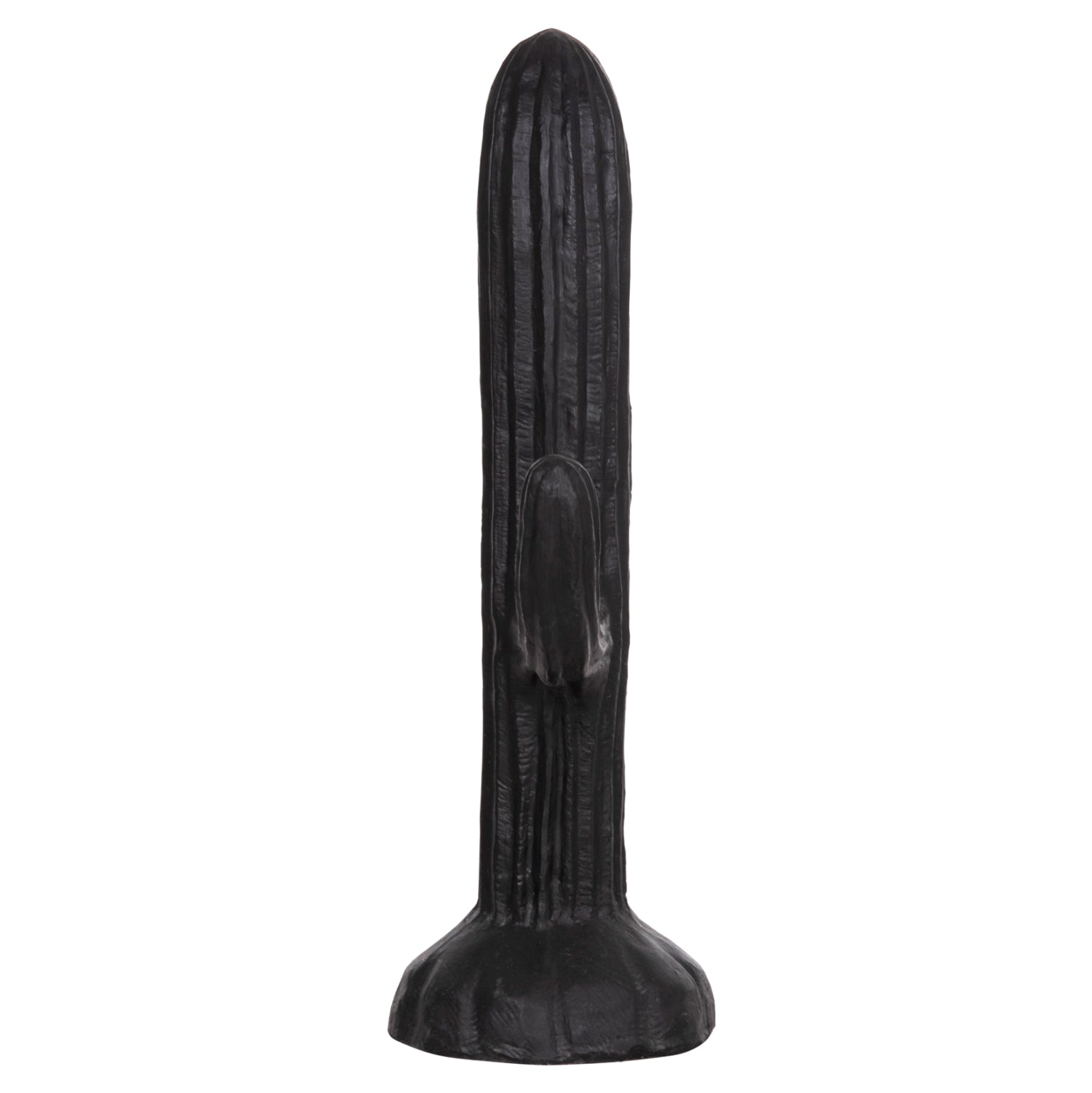DECORATIVE FLOOR STANDING CACTUS HM4386.01L PLASTER IN BLACK 63x37x150Hcm.