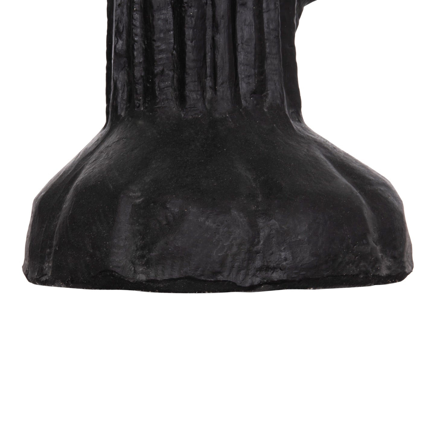 DECORATIVE FLOOR STANDING CACTUS HM4386.01L PLASTER IN BLACK 63x37x150Hcm.