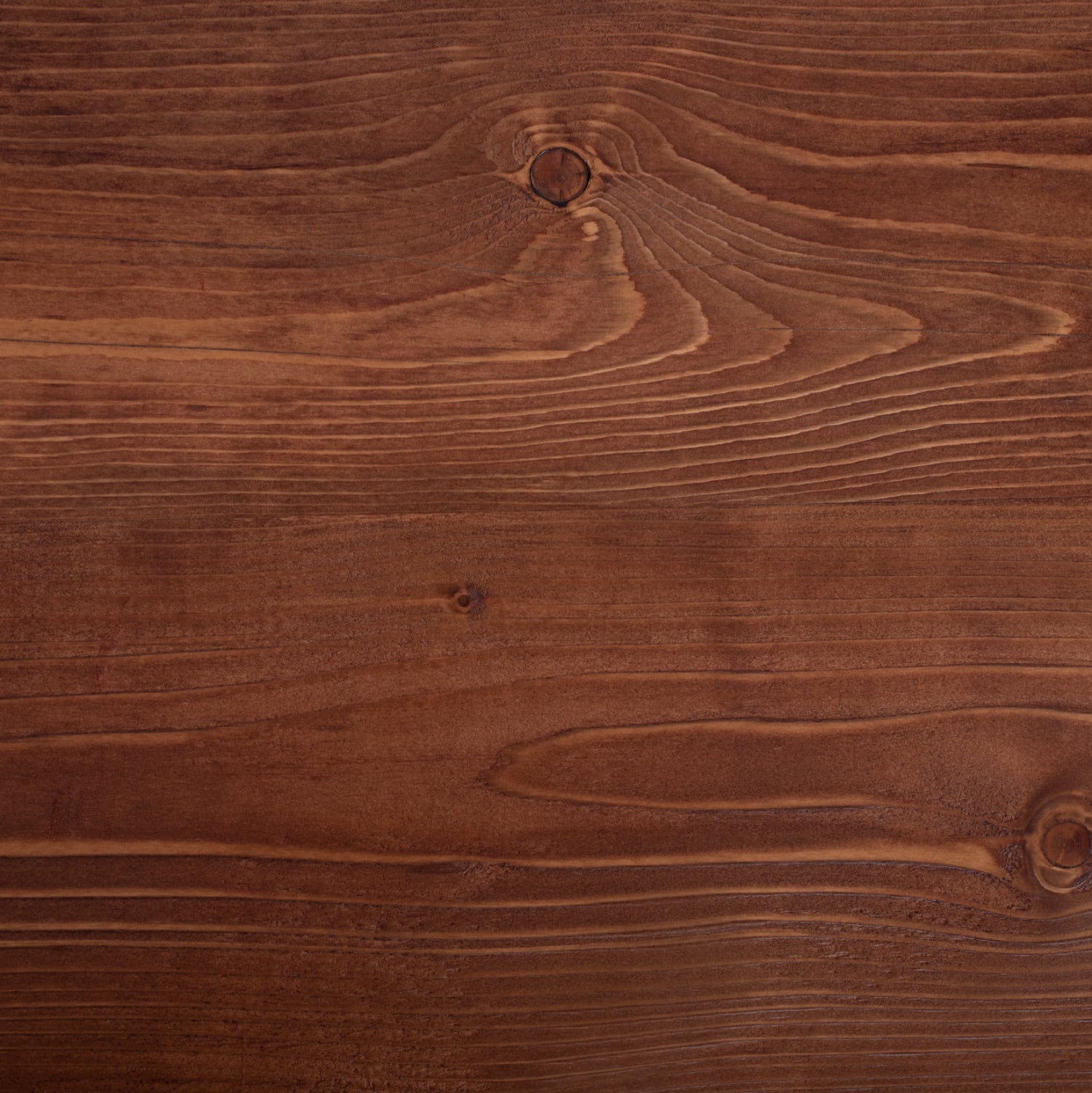 Table Surface from solid fir wood in walnut 60x60x4 cm